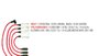 Imagen de JUEGO CABLES BUJIA VOLKSWAGEN GOLF III 1.8 MI